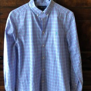Boys Ralph Lauren button down shirt.  XL (18-20)